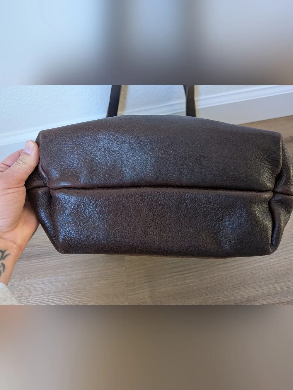 Portland Leather Coldbrew Small Zip Tote - Picture 5 of 5